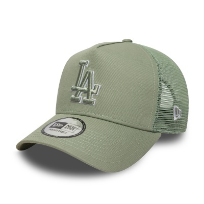 Casquette - New Era Los Angeles Dodgers 9FORTY E-Frame Trucker (vert pastel)