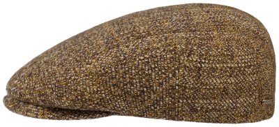 Casquette gavroche/irlandaise - Stetson Rocklin Flat Cap (brun rouille)