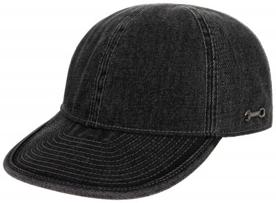 Casquettes - Stetson Engineer Cap Denim Garage Theme (noir)