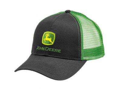 Casquettes - John Deere Trucker Cap (noir/vert)