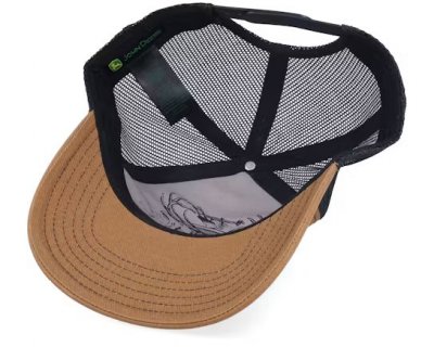 Casquettes - John Deere Mesh Back Cap (marron/noir)
