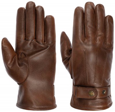 Gants - Stetson Men's Buffalo Gloves (marro)