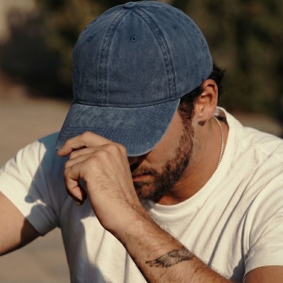 Casquettes - Gårda Washed (denim)