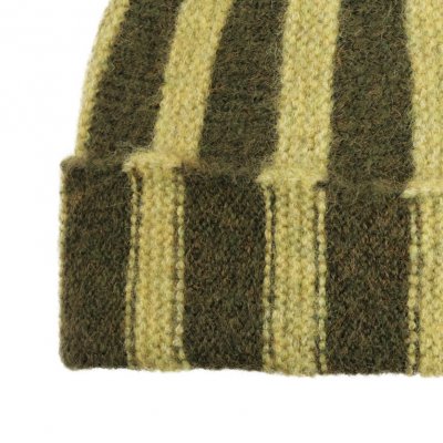 Bonnet Enfants - Gårda Bodafors Beanie (vert/jaune)