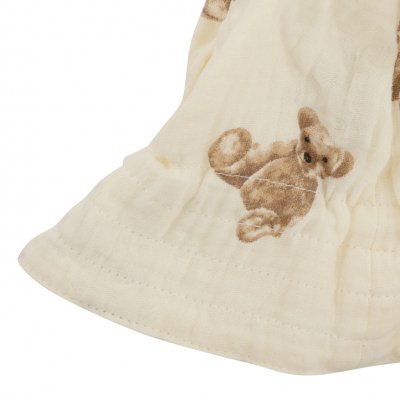 Chapeaux Enfant - Gårda Plush Bear Bucket Hat (blanc cassé)