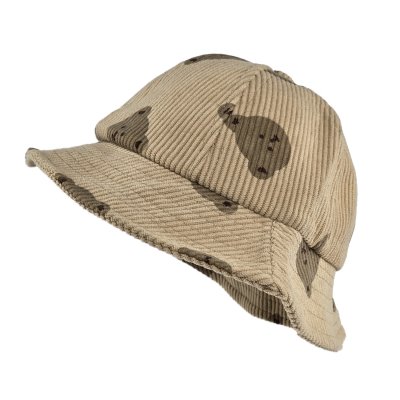 Chapeaux Enfant - Gårda Teddybear Corduroy Hat (beige)