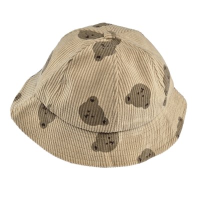 Chapeaux Enfant - Gårda Teddybear Corduroy Hat (beige)