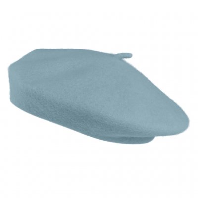 Berets - Gårda Annecy Wool Beret (bleu clair)