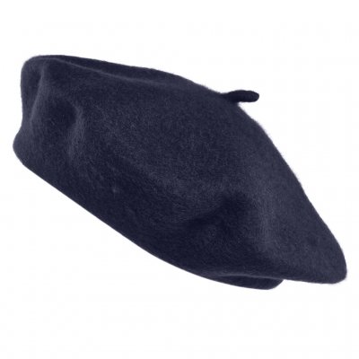 Berets - Gårda Annecy Wool Beret (bleu marine)