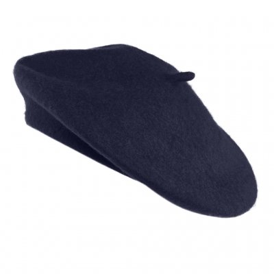Berets - Gårda Annecy Wool Beret (bleu marine)