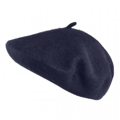 Berets - Gårda Annecy Wool Beret (bleu marine)