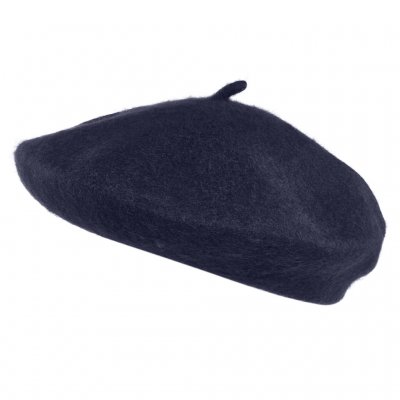 Berets - Gårda Annecy Wool Beret (bleu marine)