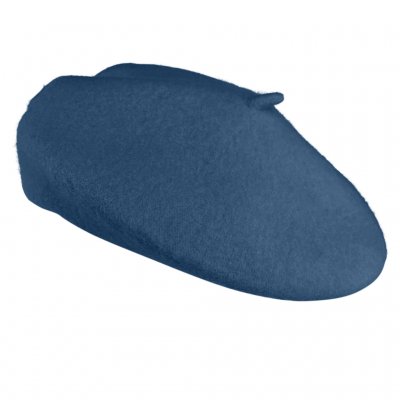Berets - Gårda Annecy Wool Beret (petrol)