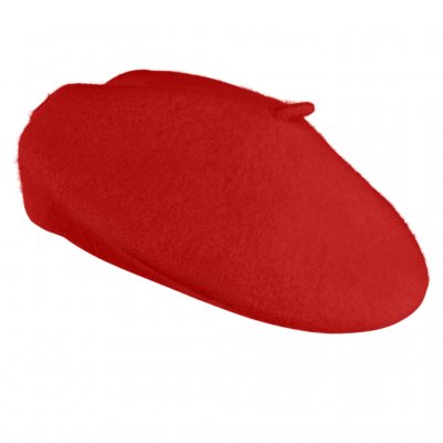 Berets - Gårda Annecy Wool Beret (rouge)