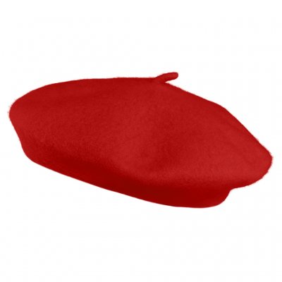 Berets - Gårda Annecy Wool Beret (rouge)