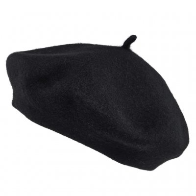 Berets - Gårda Annecy Wool Beret (noir)