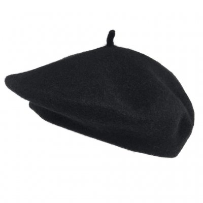 Berets - Gårda Annecy Wool Beret (noir)