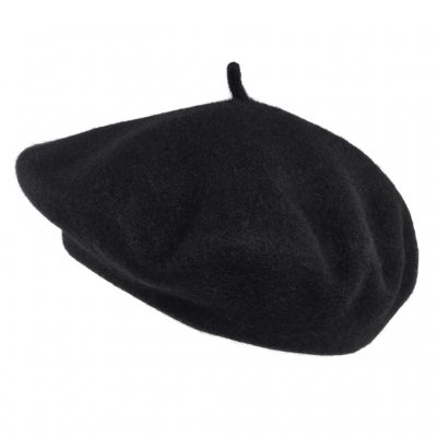 Berets - Gårda Annecy Wool Beret (noir)