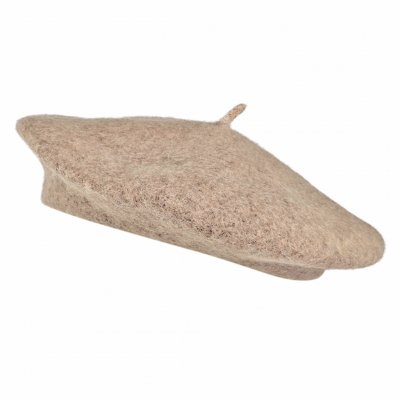 Berets - Gårda Annecy Wool Beret (taupe)