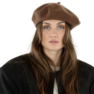 Berets - Gårda Annecy Wool Beret (marron)