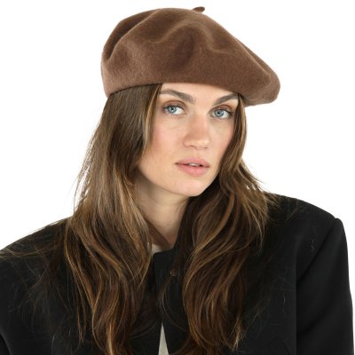 Berets - Gårda Annecy Wool Beret (marron)
