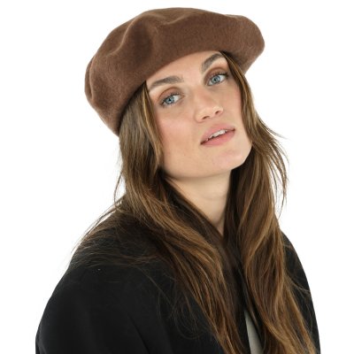 Berets - Gårda Annecy Wool Beret (marron)