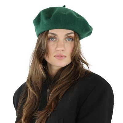 Berets - Gårda Annecy Wool Beret (vert)