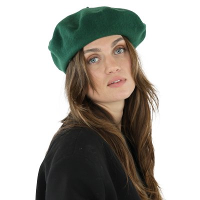 Berets - Gårda Annecy Wool Beret (vert)