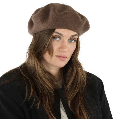 Berets - Gårda Annecy Wool Beret (café)