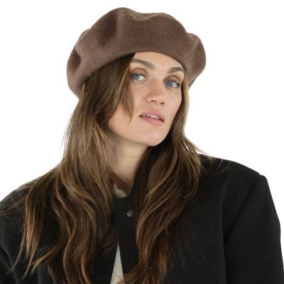 Berets - Gårda Annecy Wool Beret (café)