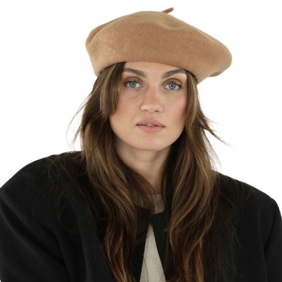 Berets - Gårda Annecy Wool Beret (chameau)