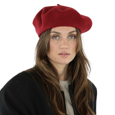 Berets - Gårda Annecy Wool Beret (bourgogne)