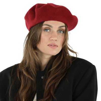 Berets - Gårda Annecy Wool Beret (bourgogne)
