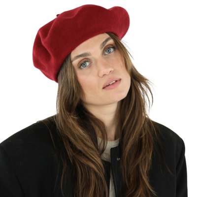 Berets - Gårda Annecy Wool Beret (bourgogne)