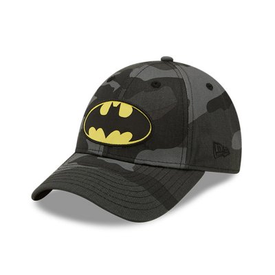 Casquettes Enfant - New Era Trucker Batman (noir)
