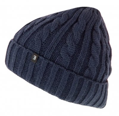 Bonnet - Jaxon Cabel Knit Hat (Navy)