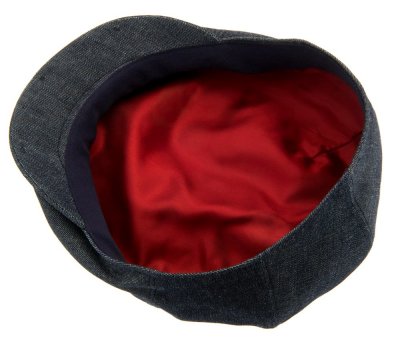 Casquette gavroche/irlandaise - CTH Ericson Carl Sr. Organic Denim (bleu)