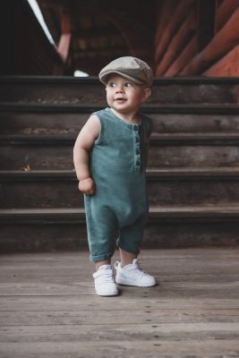 Casquette gavroche/irlandaise - CTH Ericson Carl Jr. Slub Flat Cap (kakhi)