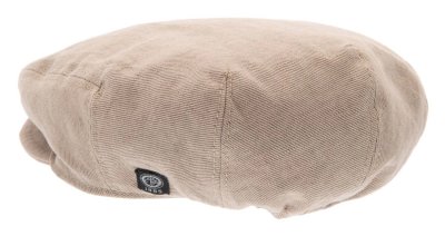 Casquette gavroche/irlandaise - CTH Ericson Carl Jr. Slub Flat Cap (kakhi)
