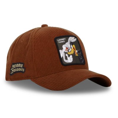 Casquette - Capslab Looney Tunes Bugs & Daffy Premium (marron)