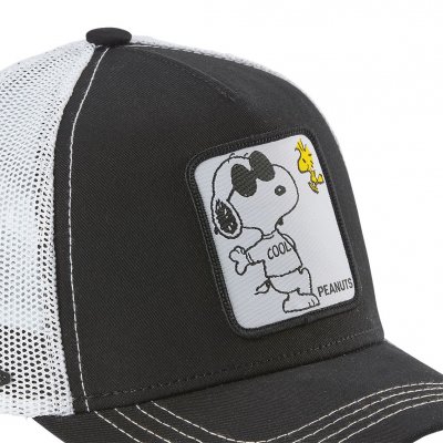 Casquettes - Capslab Peanuts Snoopy (Noir/Blanc)