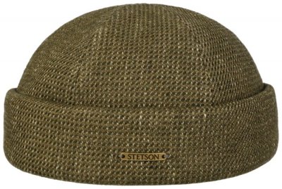 Bonnet - Stetson Docker Linen/Cotton (vert)