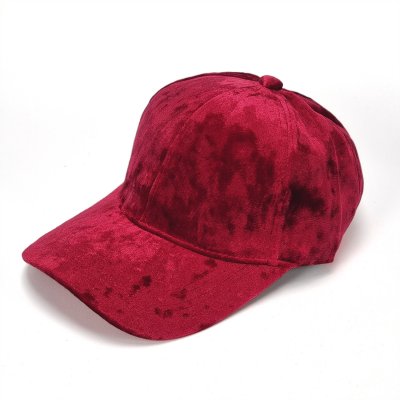 Casquettes - Gårda Velvet (rouge)
