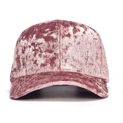 Casquettes - Gårda Velvet (rose)