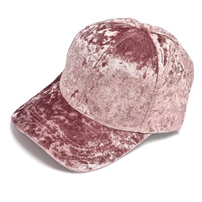 Casquettes - Gårda Velvet (rose)