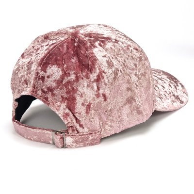 Casquettes - Gårda Velvet (rose)