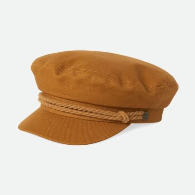 Fiddler cap - Brixton Fiddler (golden brown)