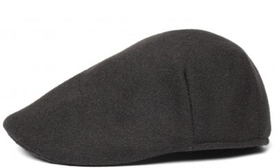 Casquette gavroche/irlandaise - Gårda Vieste Wool Cap (noir)