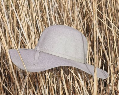 Chapeaux - Gårda Lessola Floppy Wool Hat (gris clair)