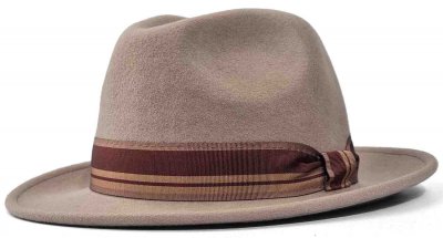 Chapeaux - Gårda Montefalco Fedora Wool Hat (beige)